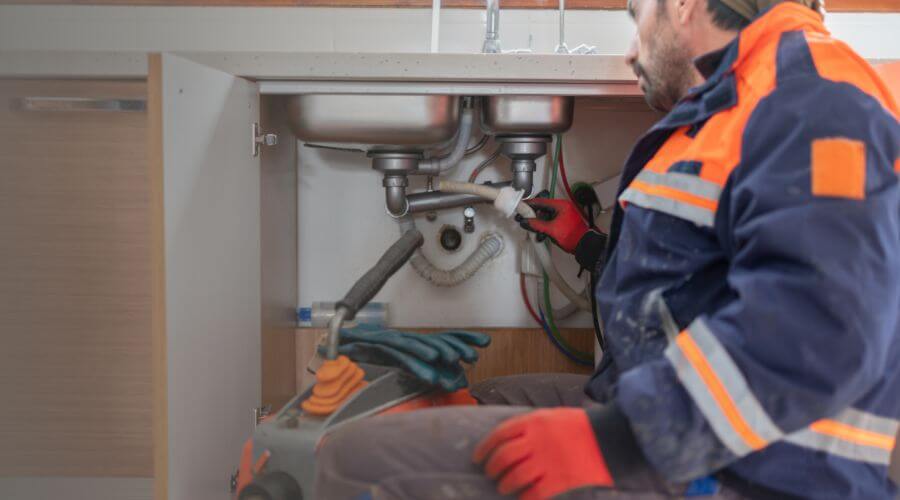 Professional slab leak plumber services in Lequire, OK